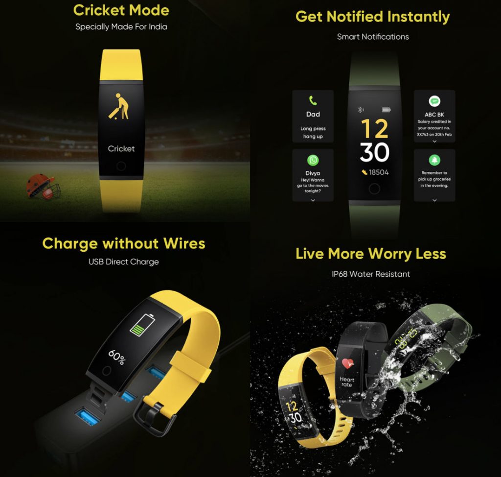 Realme Band with 0.96-inch color display, heart rate sensor, IP68 water resistance launched in&nbsp;India