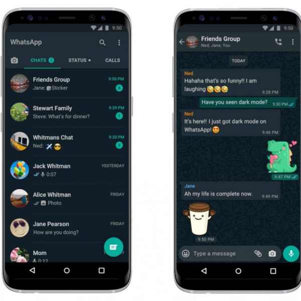 WhatsApp Dark mode finally available for all Android and iOS&nbsp;users